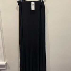 Chico’s long black skirt. Size 10-12. New, never worn